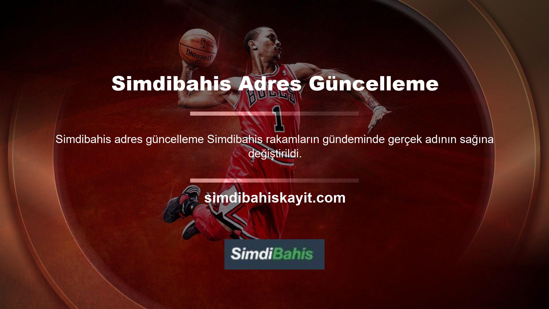 Simdibahis döneminde Simdibahis olan Simdibahis giriş adresi bu yönde bir ek olarak değiştirildi