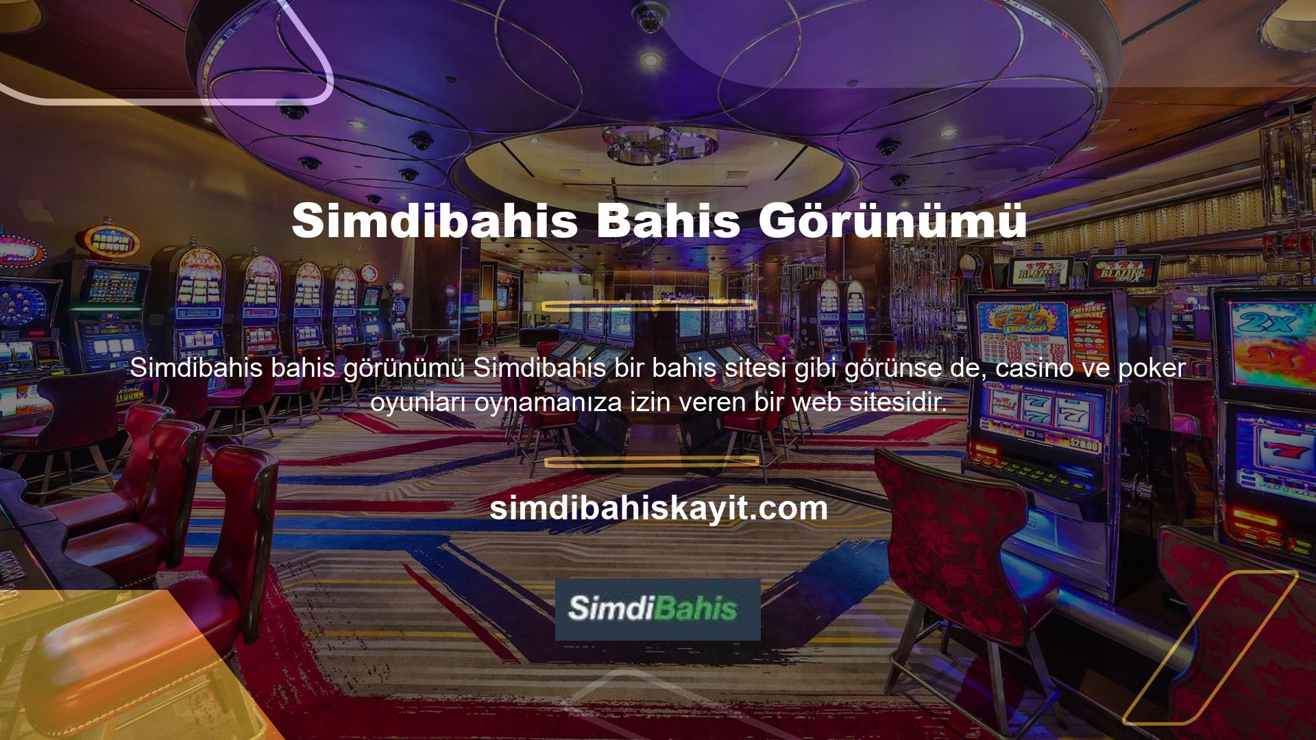 Böylece genel bir oyun sitesi söyleyebiliriz